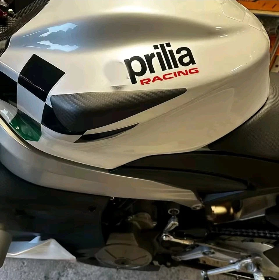 Carbon Fibre Tank Protectors For The Aprilia RS 660 2021-2024